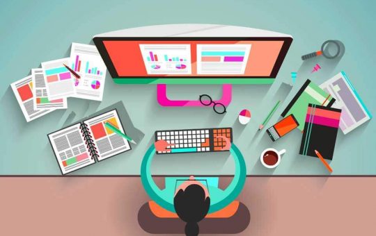 design of a website